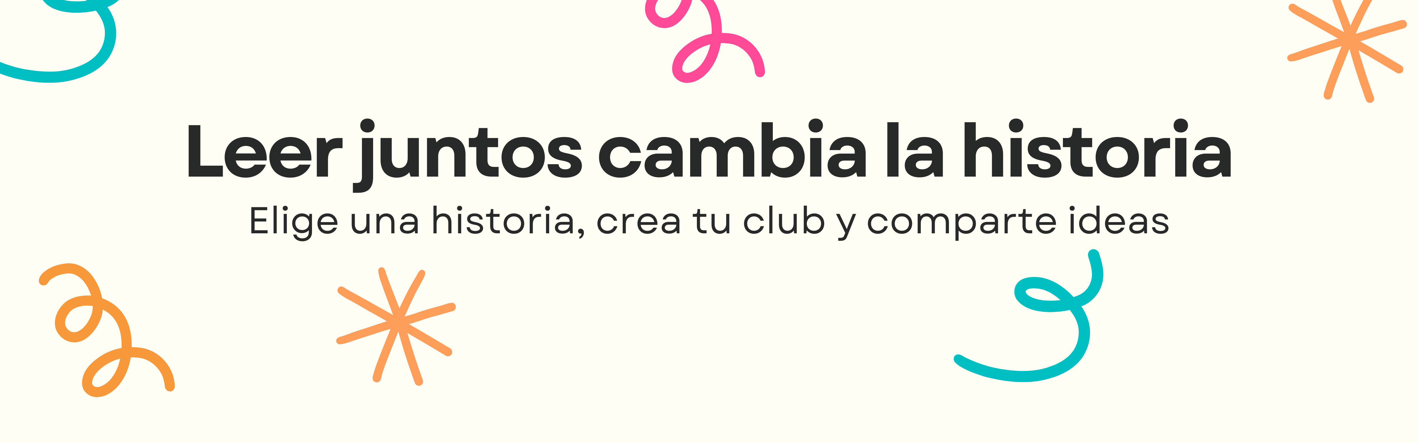 Leer juntos cambia la historia: elige una historia, crea tu club y comparte ideas